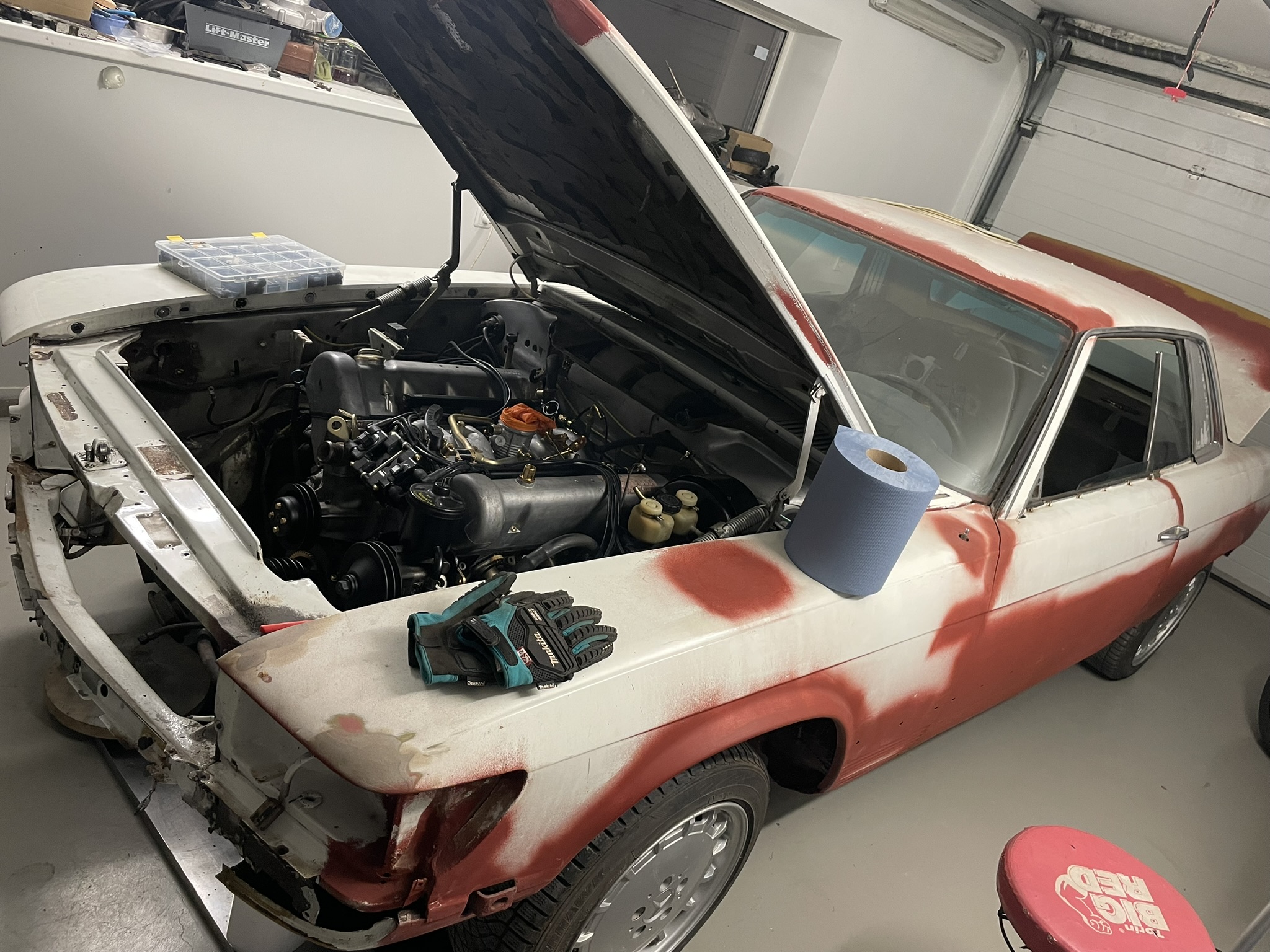 MB R107 450SLC – M117 EFI, manual gearbox conversion - Elbe Engineering