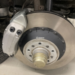 W126 Big brakes for front axle